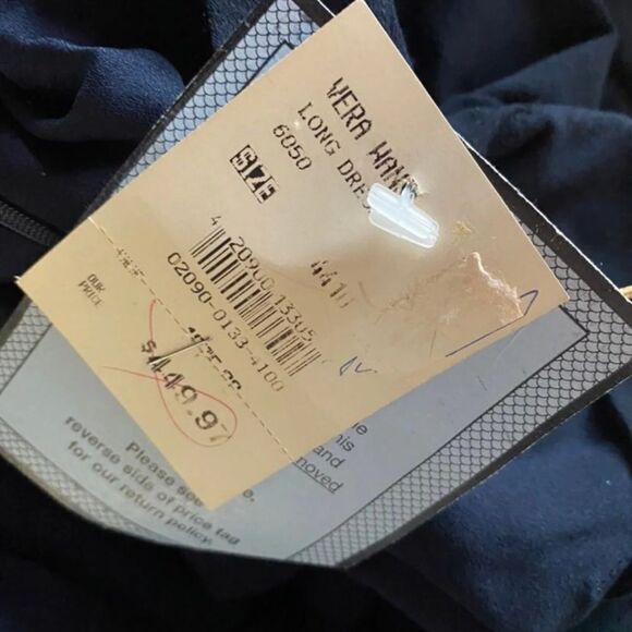 Vera Wang SZ 44 vintage maxi Dress - Picture 5 of 5